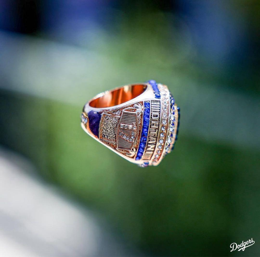 【球場配布】大谷翔平 チャンピオンリング ドジャース ドジャースタジアム