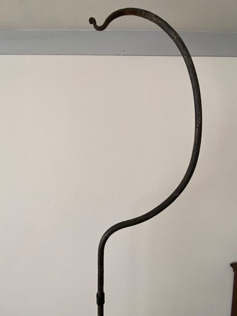 アンティーク　鳥籠ハンガー　100年前　シャビーシック