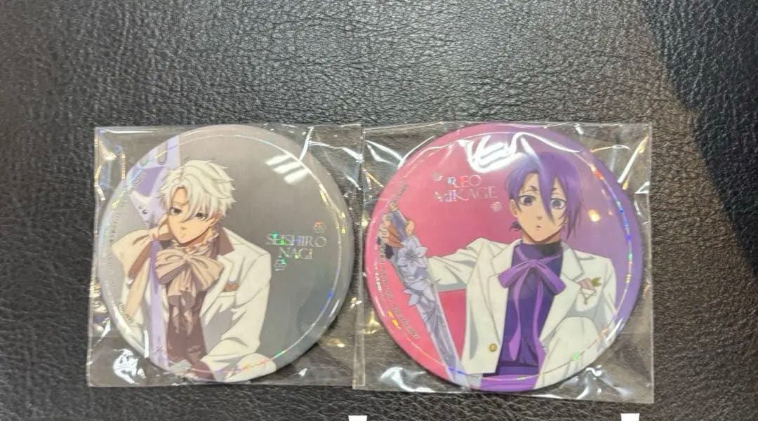 ブルーロック sweets flavor 缶バッジ 凪誠士郎 御影玲王 3セット