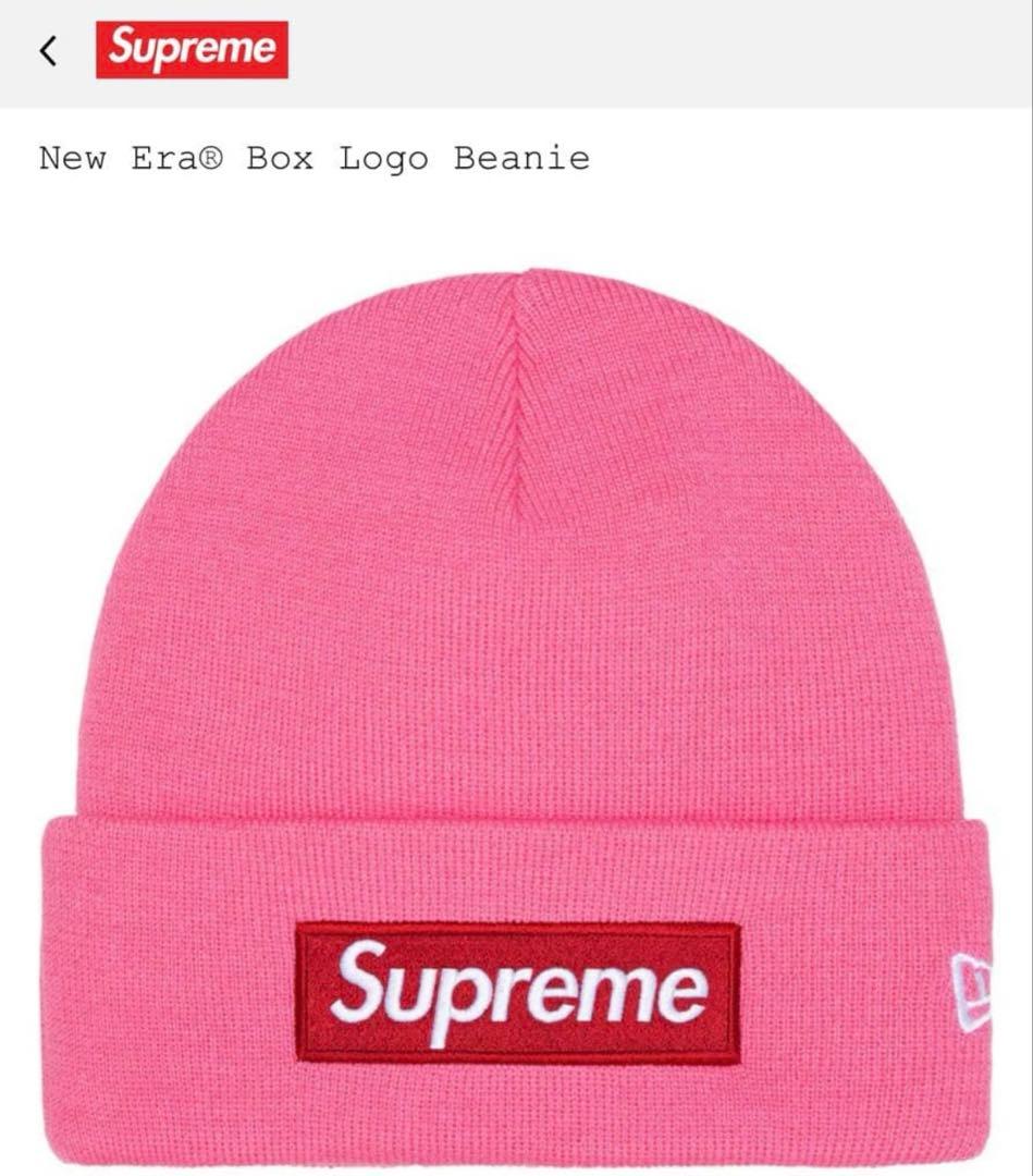 【新品未開封】Supreme New Era Box Logo Beanie