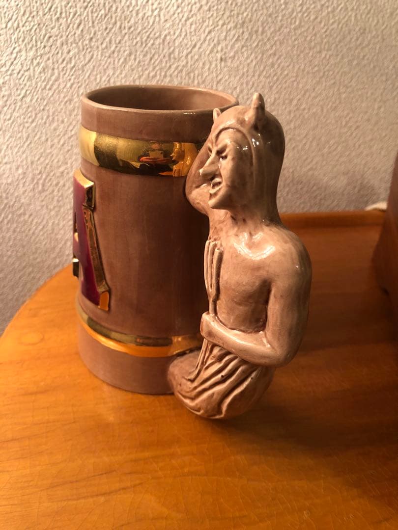 ビンテージ　40s デビル　悪魔　ミッドセンチュリー　インダストリアル　レトロ