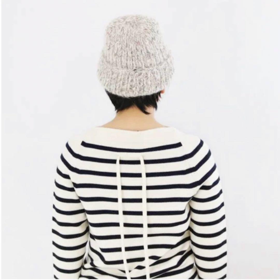 Karakoram アルパカウールシルクリブハット