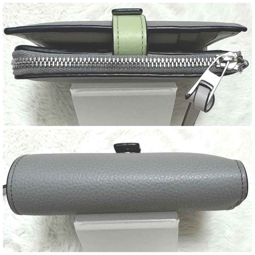 極美品✨ LOEWE ロエベ SLIM ZIP BI-FOLD WALLET