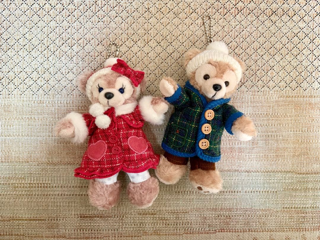 ダッフィーシェリーメイ2018年クリスマス限定ストラップトゥウィンクルウィンター