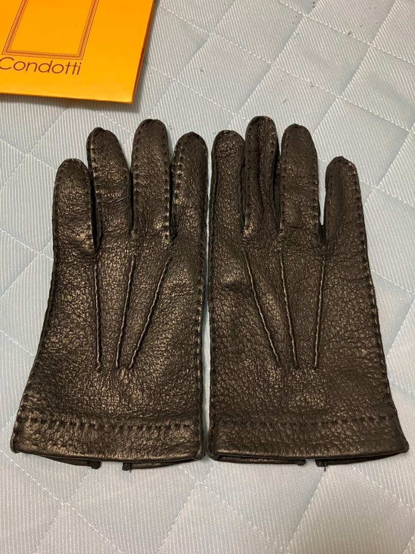 み*た様 メローラ　グローブ　手袋　ペッカリー　黒