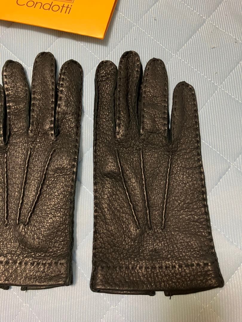 み*た様 メローラ　グローブ　手袋　ペッカリー　黒