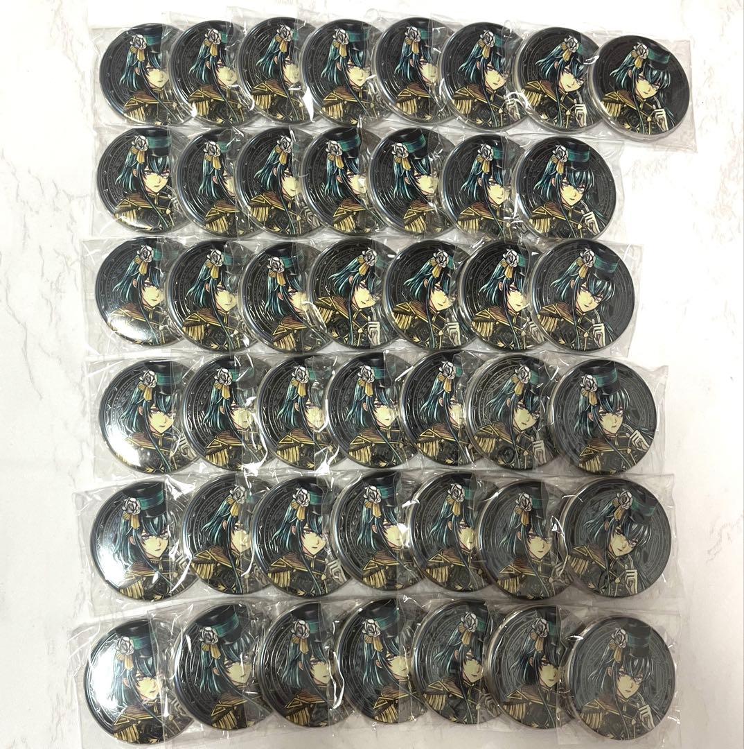 あくねこ展 メタル 缶バッジ バスティン