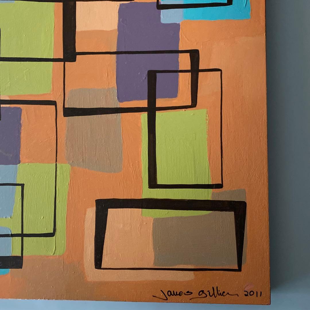 ユニークピース James Gilliam アート作品 絵画