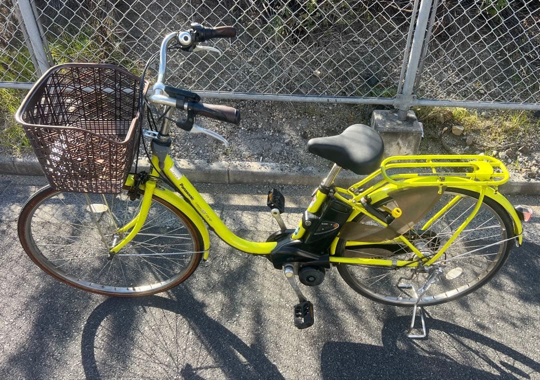 パナソニックVIVI DX・SD電動アシスト自転車バッテリー・充電器無し