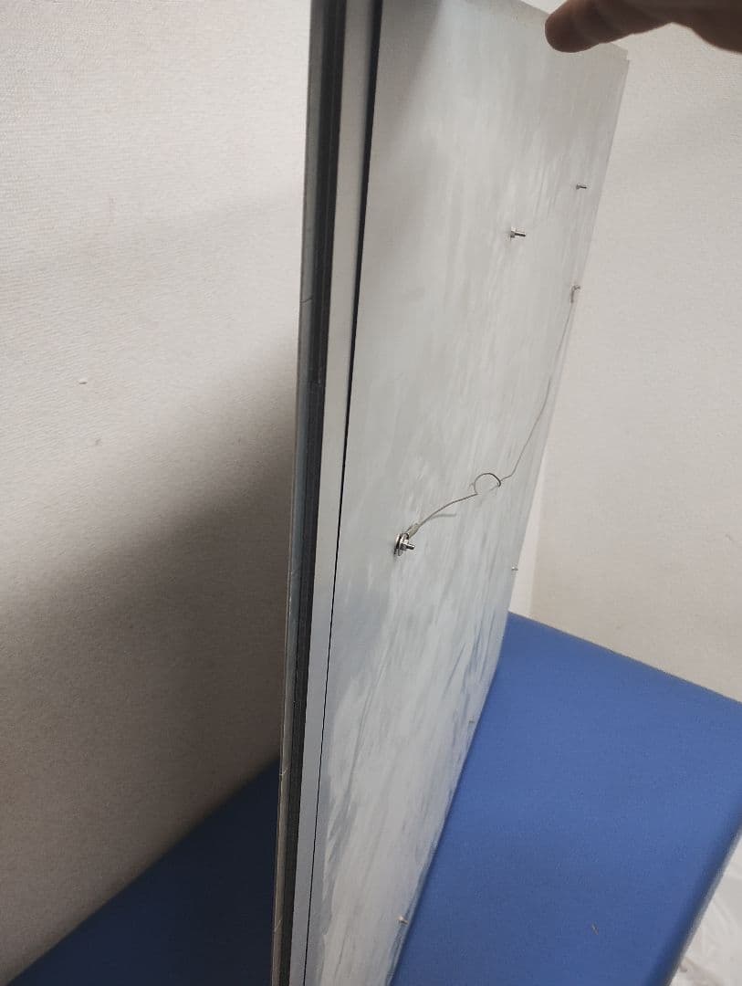 900×900　アルミ製　特注　1点物　額縁