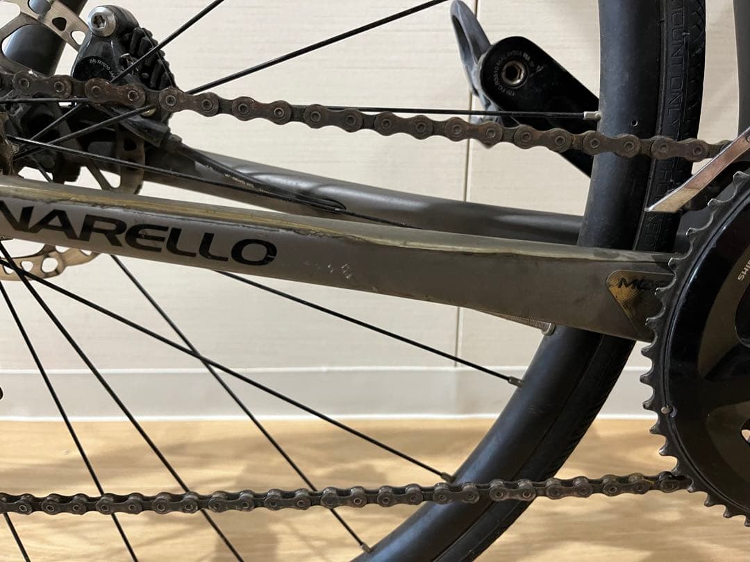 【必読】PINARELLO PARIS ロードバイク グレー　105