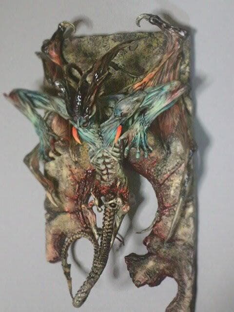 ★激レア★限定キット塗装済完成品＆雑誌★デビルマン 竹谷隆之 AMON 悪魔人間