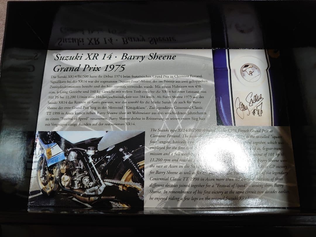 メル82243）Suzuki XR14 •B.Sheene•GP 1975