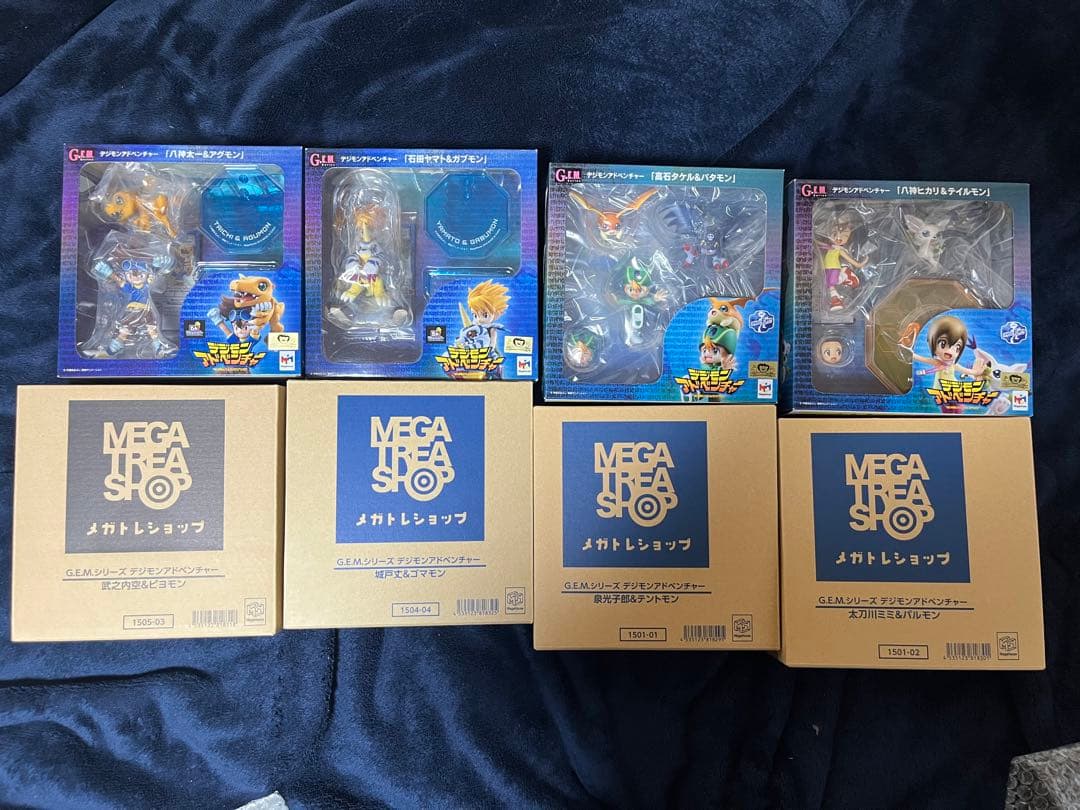 デジモンアドベンチャー　g.e.m セット