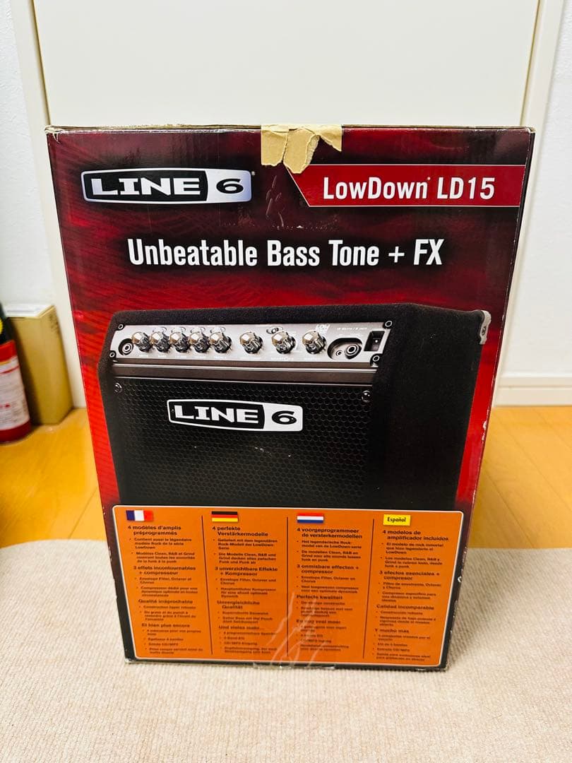 LINE 6 LowDown LD15 ベース用アンプ(本体美品)