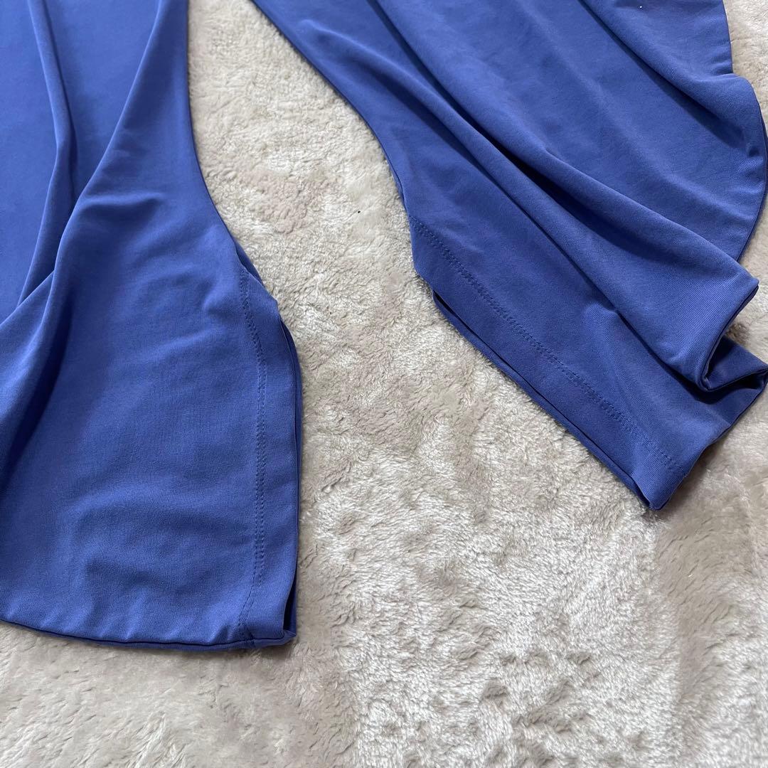 新品　イッセイミヤケ　ラッフル　ドレープ　ストレッチ　パンツ　サルエル