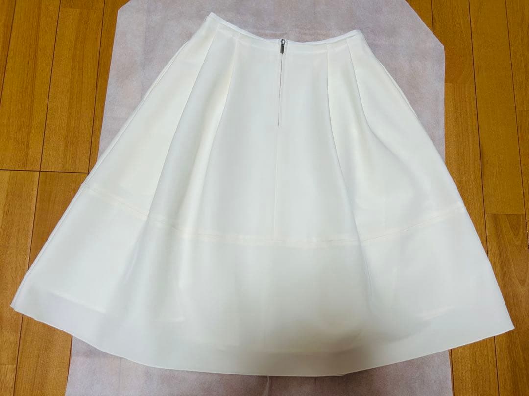 ＜12/14まで限定お値下げ＞フォクシー バロンスカート ホワイト 36