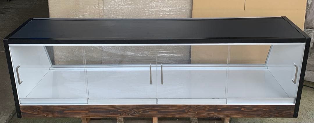 卓上型 アクリル製 陳列ショーケース LEDライト付き 業務用 ディスプレイ