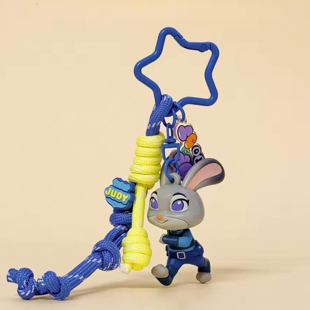 大人気セット❣️ズートピア2 ジュディ＆フラッシュ キーホルダー ストラップ
