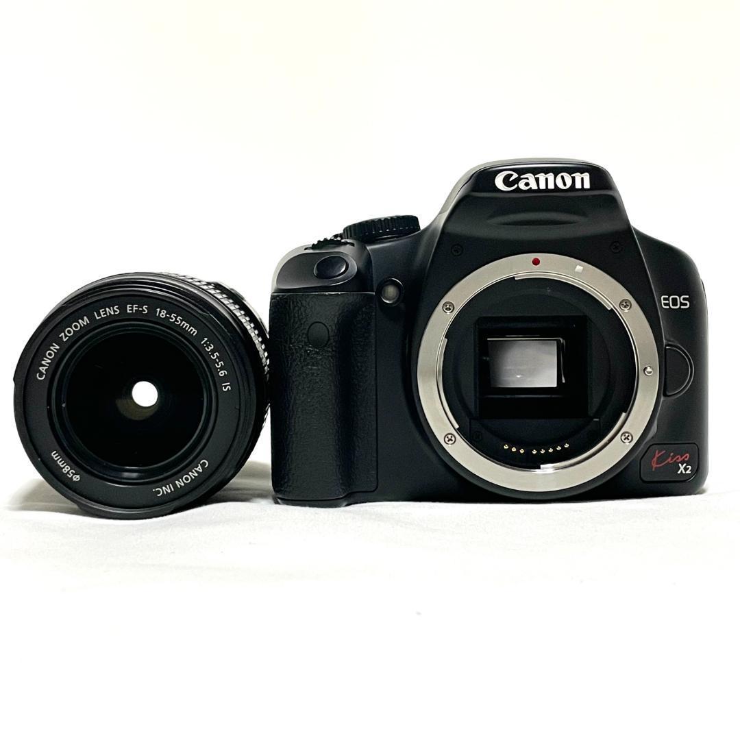 カメラデビューに最適❣️ Canon EOS Kiss X2 標準レンズセット