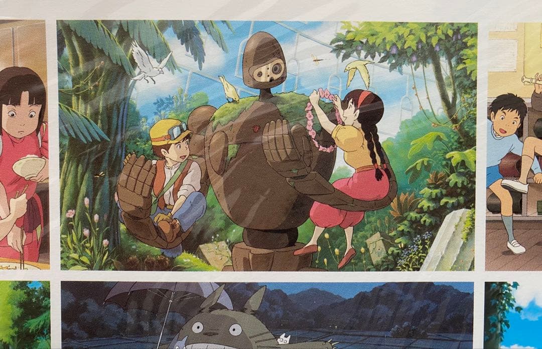 【激レア】新品未使用　ジブリ　2002年　カレンダー　全12作品　宮崎駿