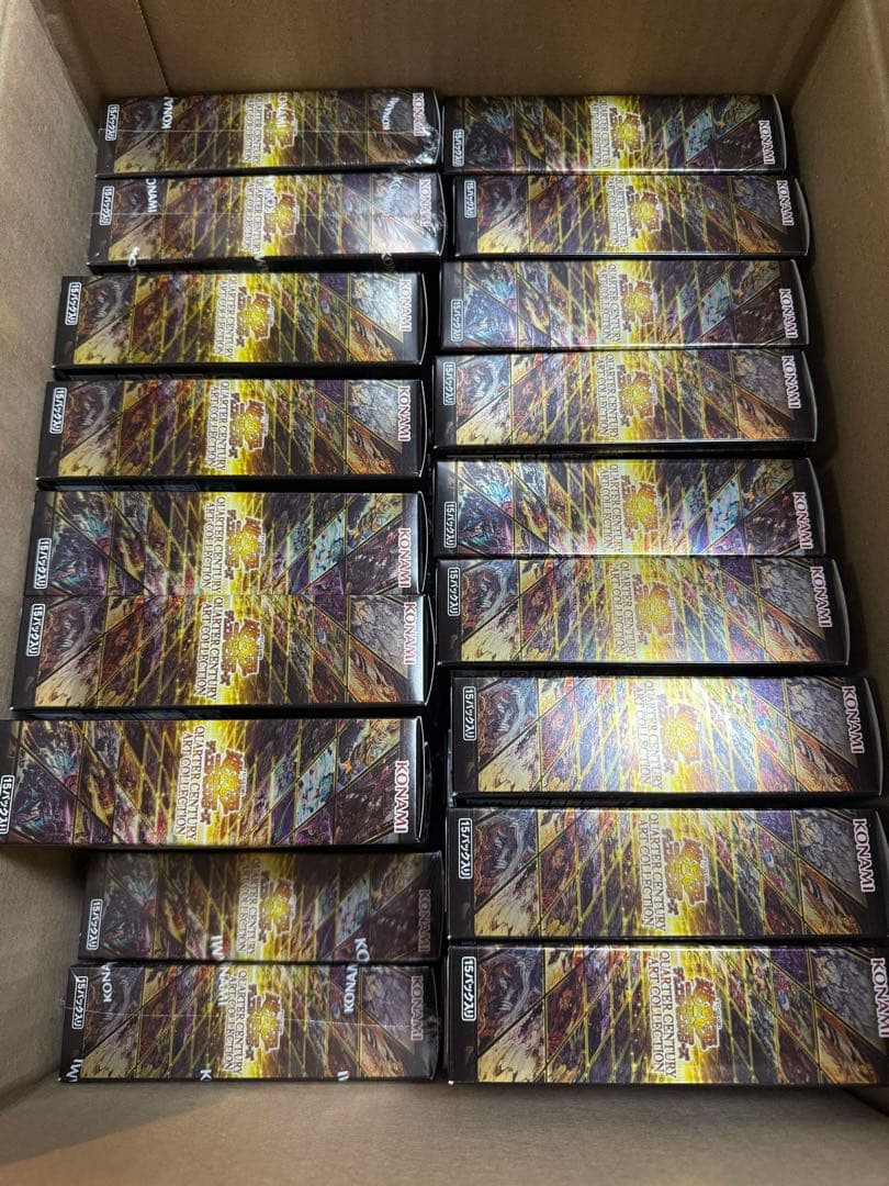 遊戯王OCG クォーターセンチュリーアートコレクション 15パック入り14BOX