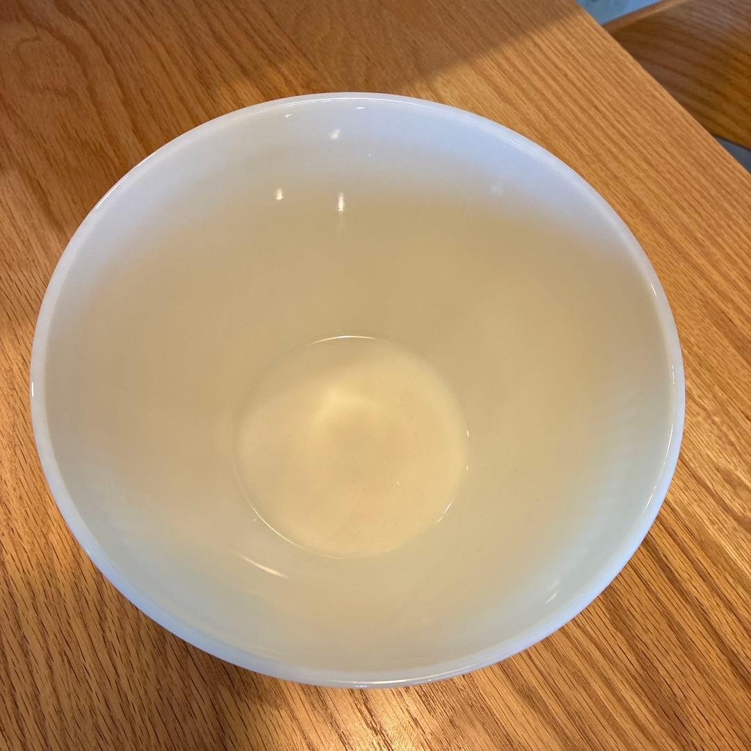 ファイヤーキング　リブドボウル　アイボリー