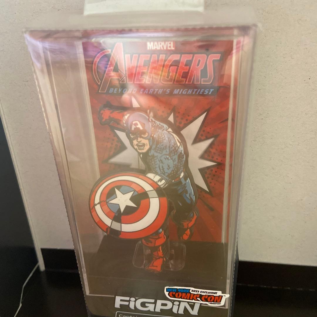 FiGPiN キャプテン アメリカ NYCC 2023 限定エナメルピン