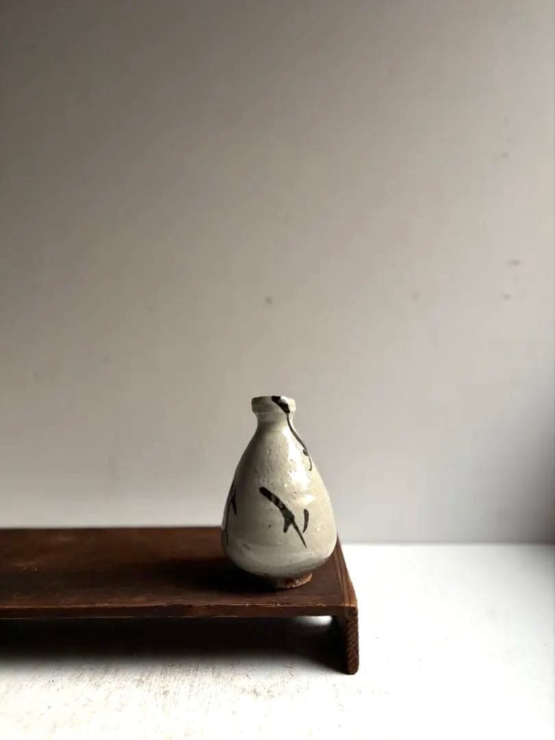 722 田中佐次郎 山瀬窯 絵唐津徳利 酒器 唐津焼 茶道 茶道具 民芸 未使用