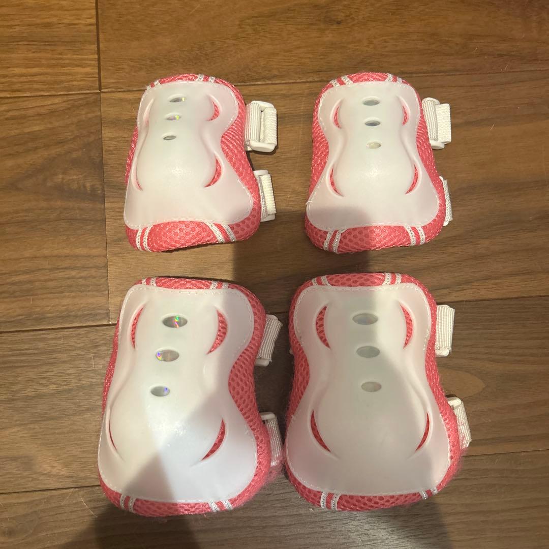 アイデス ゆめかわプリンセス自転車 18インチ ヘルメット プロテクターセット