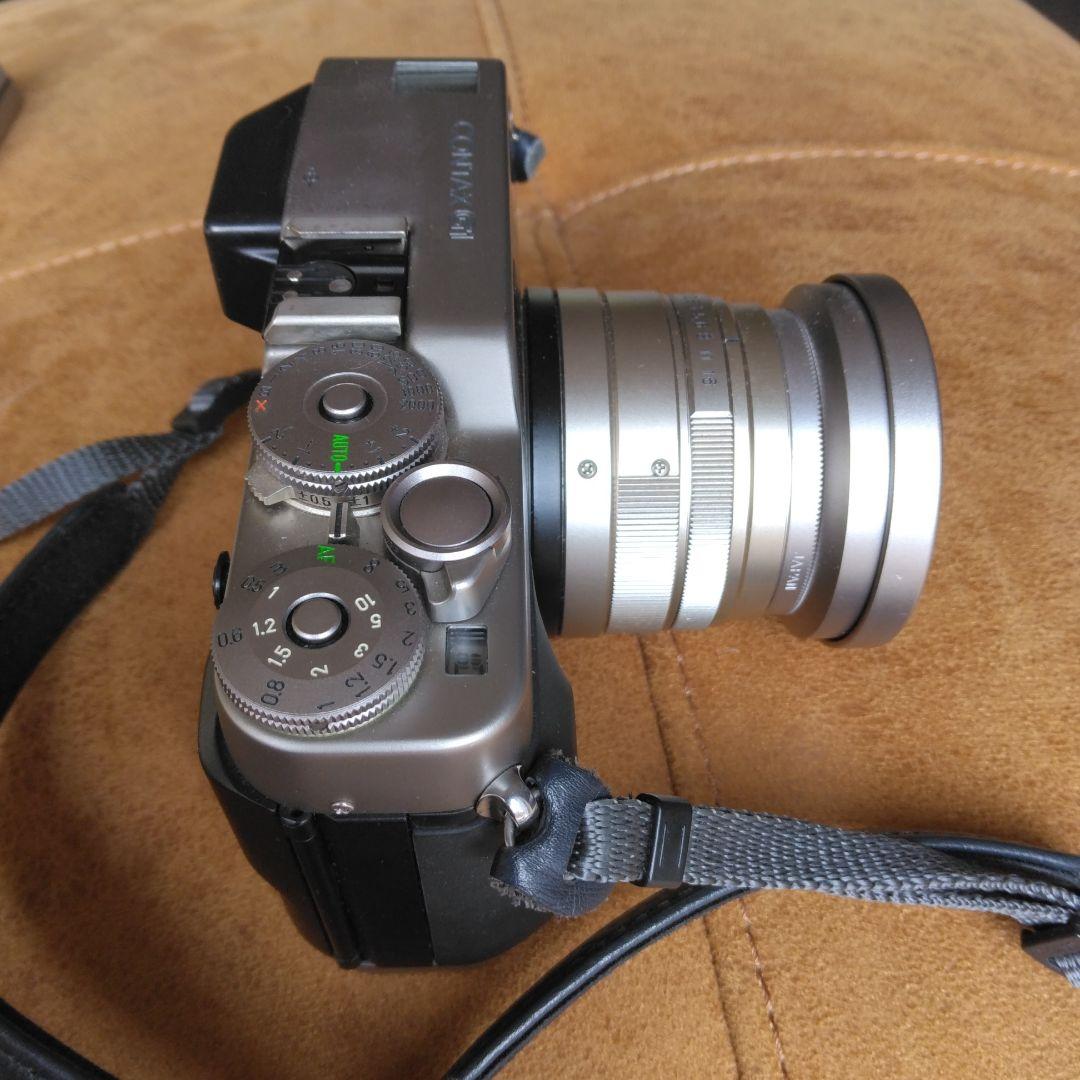 CONTAX G1 ストロボ付きカメラ