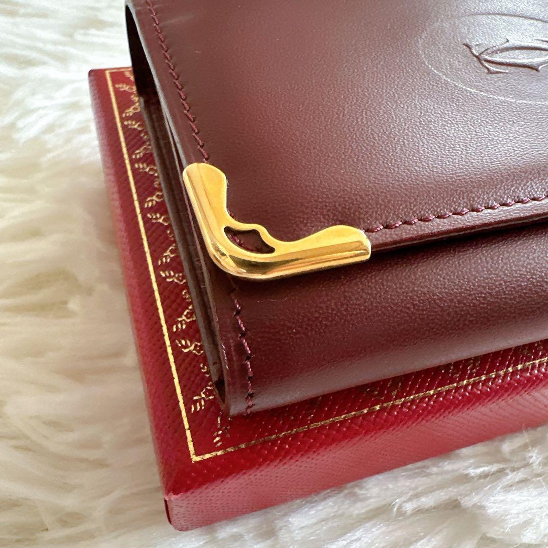 未使用 カルティエ マストライン レザー 6連キーケース