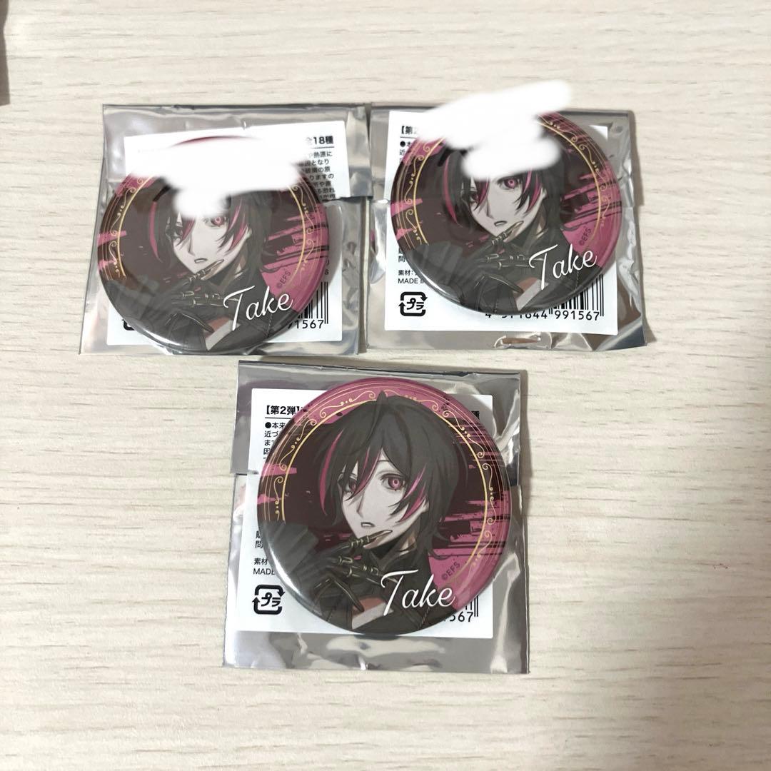 Element Sicks EL6 ていく サイン入り 缶バッジ