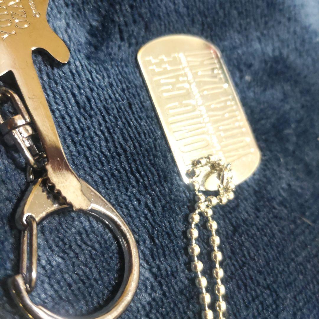 尾崎豊ネックレス、キーホルダーとセットです。