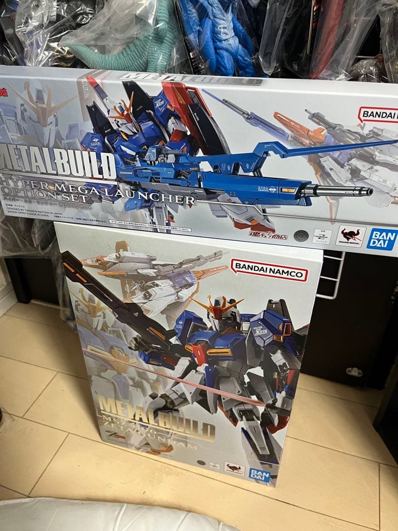 新品未開封】L BUILD Zガンダム　ハイパーメガランチャー　セット