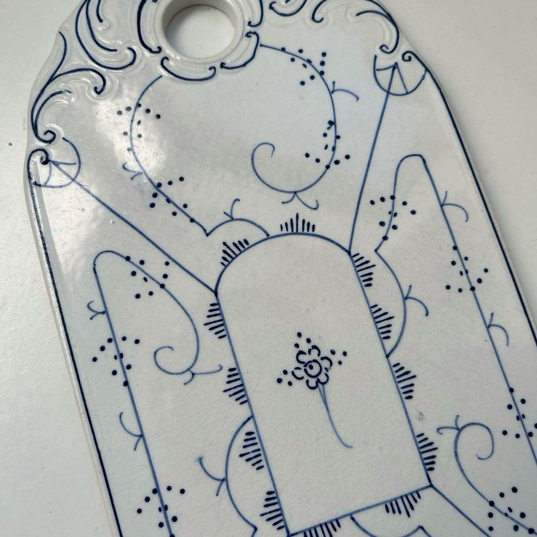 ビレロイボッホ　アンティーク　サキソニー柄　カッティングボード　ブロカント