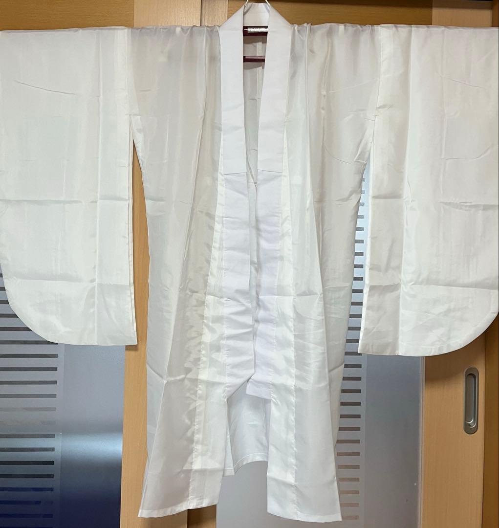 SOUBIEN袴4点（二尺袖着物/無地袴/襦袢/下帯） Ｌ　2尺5寸