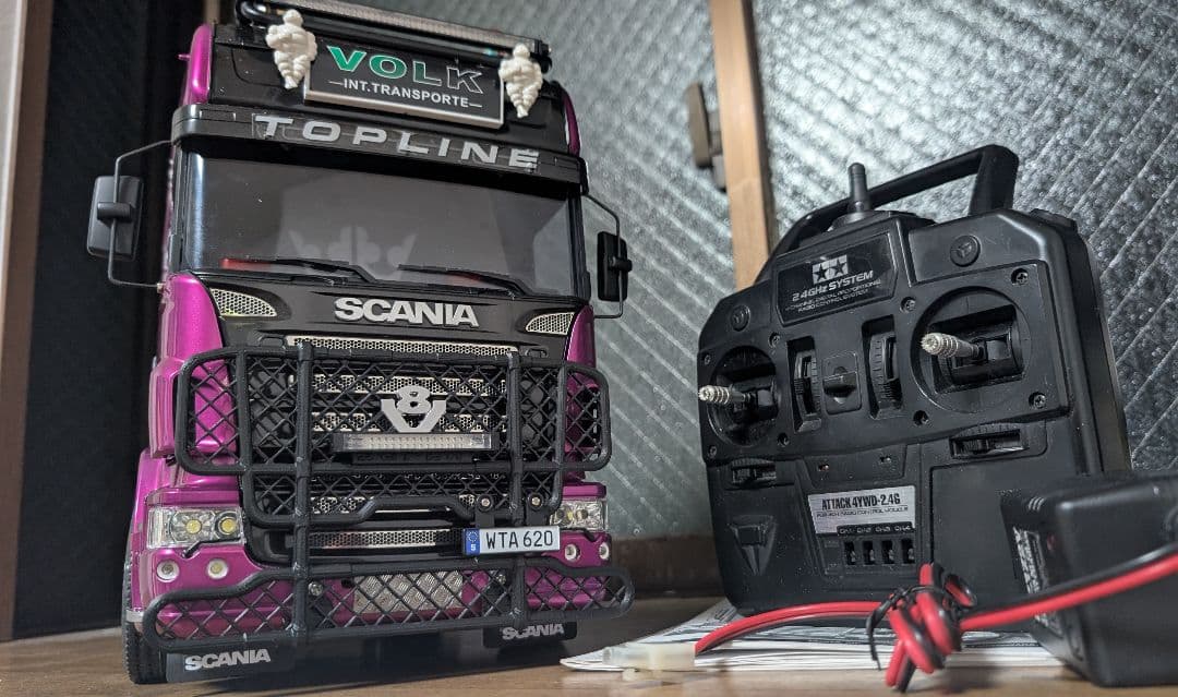 タミヤ 1/14 スカニア カスタム フルオペ 4×2 MFC-03