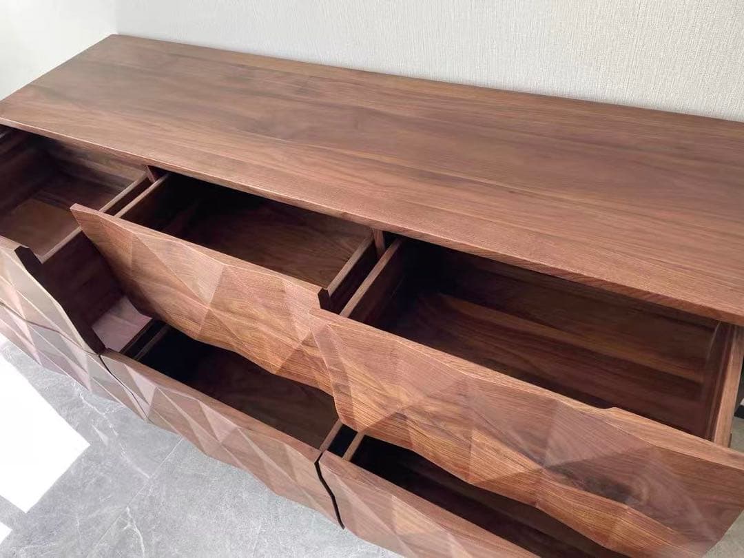 テレビ台　引き出し6個　木製