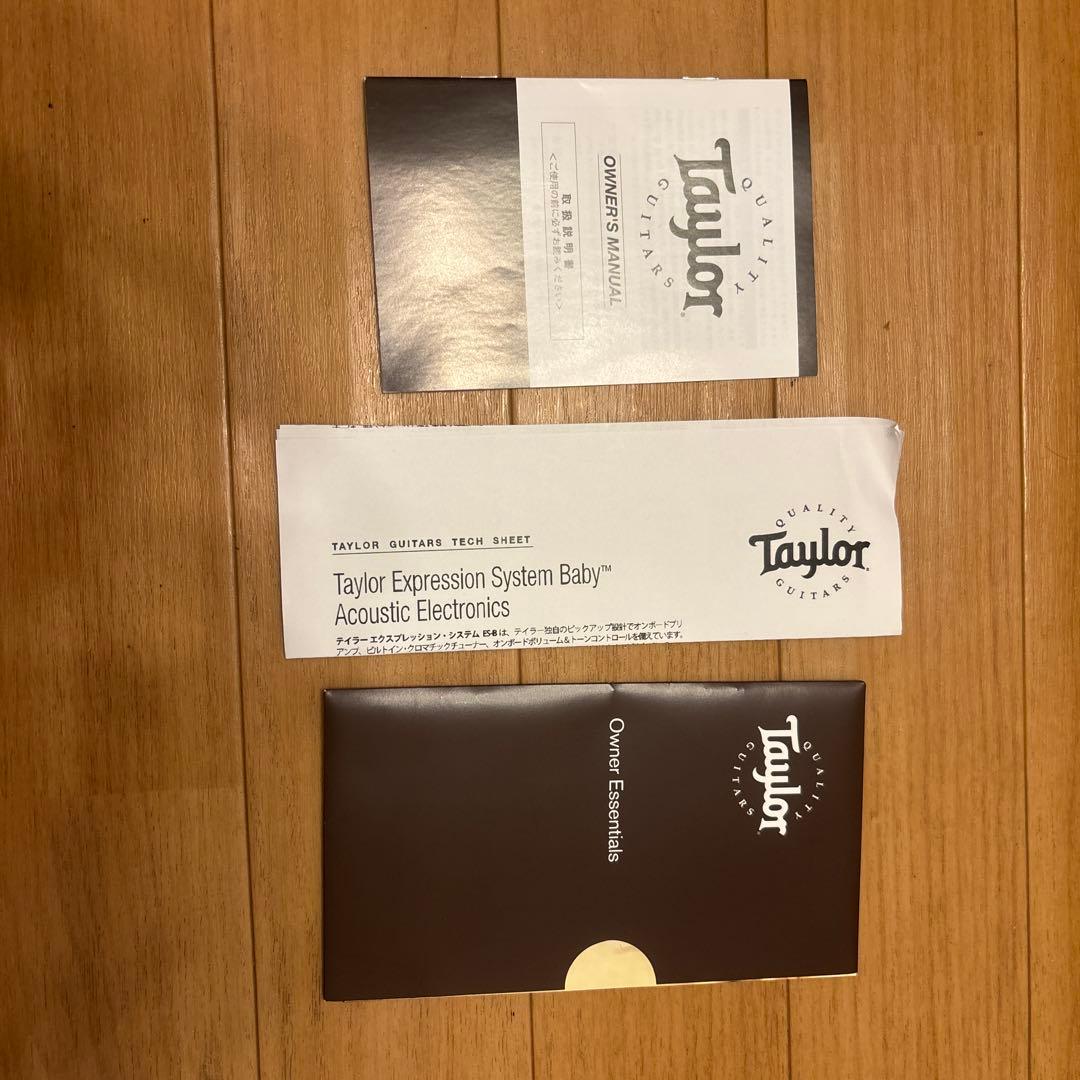 fkjTaylor GS Mini -eアコースティックギターpu付モデル
