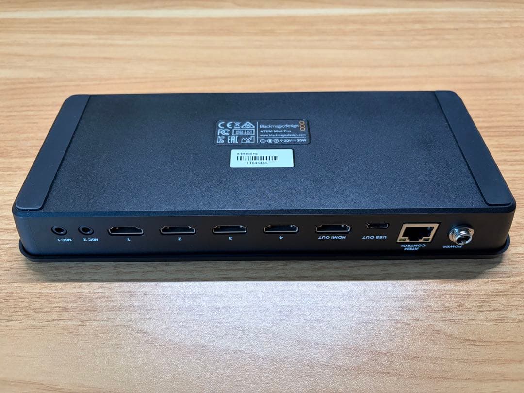 DTM・DAW ATEM mini pro