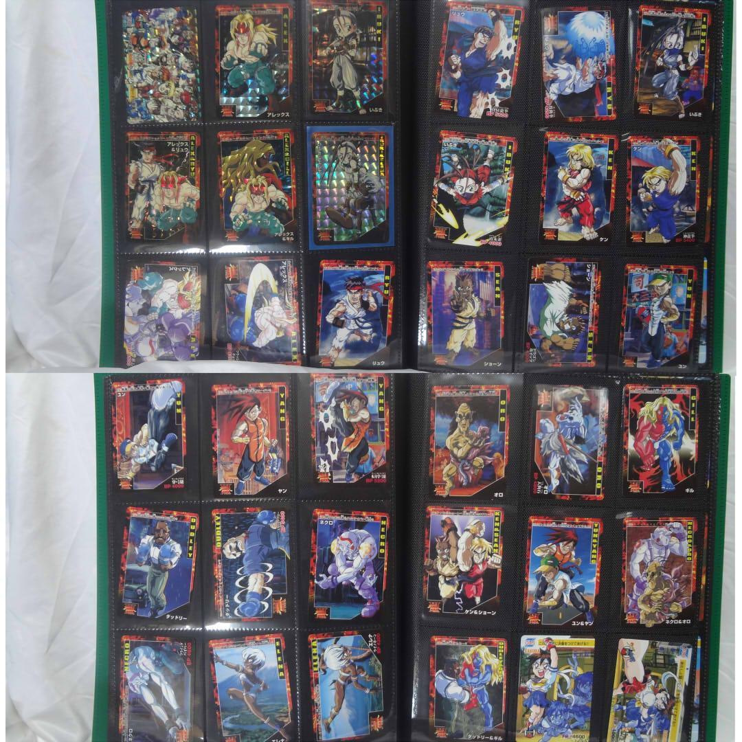 ストリートファイター　カードダス 　ZEROシリーズフルコンプ