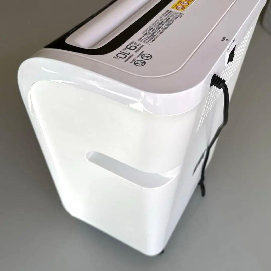 【専用品】 Asmix シュレッダー ホワイト　ほぼ未使用