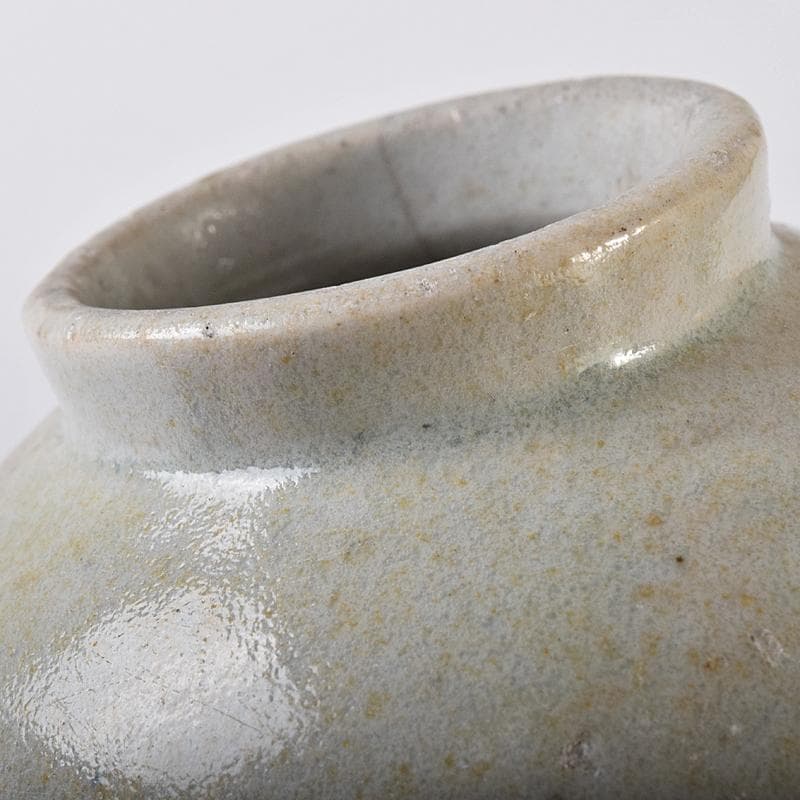 朝鮮美術　李朝　白磁　小壷　M　R7842