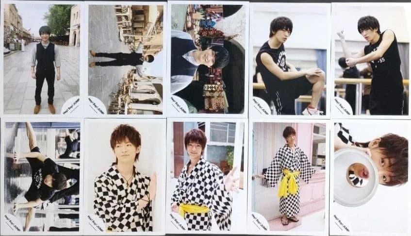 知念侑李 Hey!Say!Jump 公式写真 ① ソロ 混合 浴衣 海外