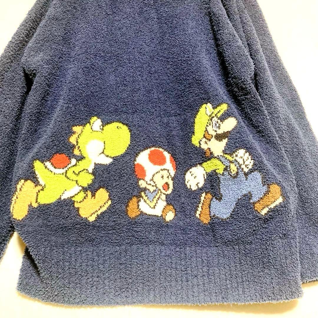 ジェラートピケ × マリオ ベビモコ カーディガン ユニセックス ルームウェア