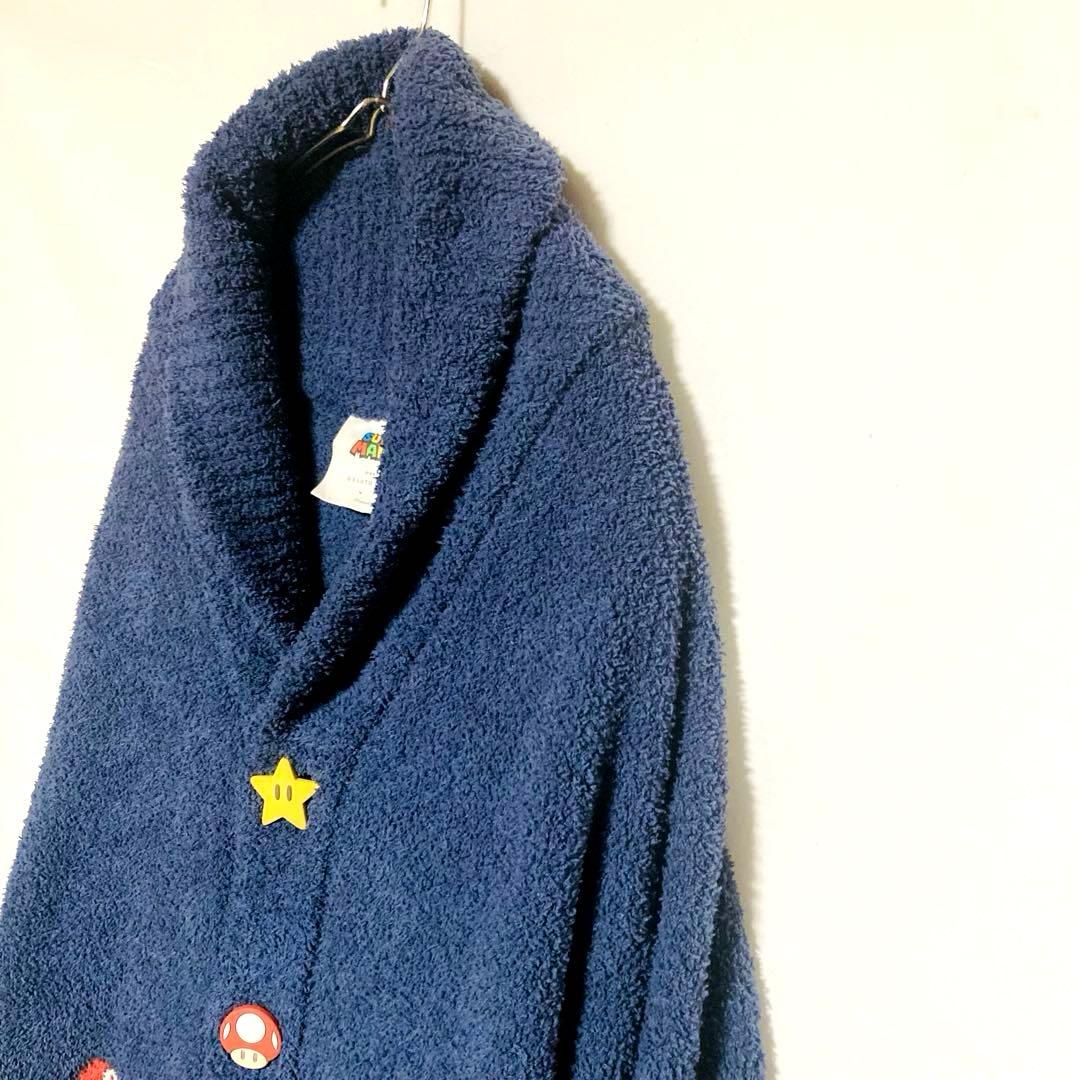 ジェラートピケ × マリオ ベビモコ カーディガン ユニセックス ルームウェア