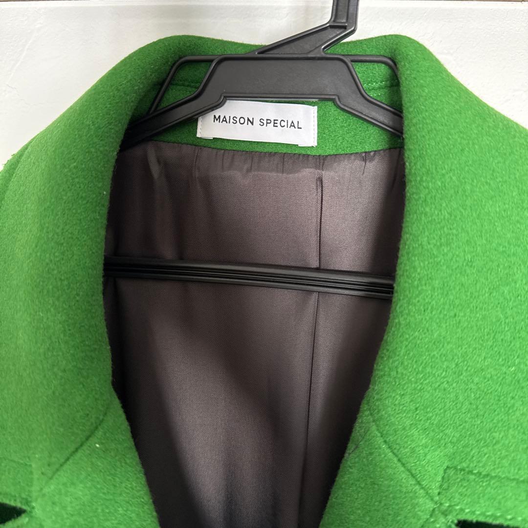 ジャケット・アウター Super140 Melton Over Coat MAISON SPECIAL