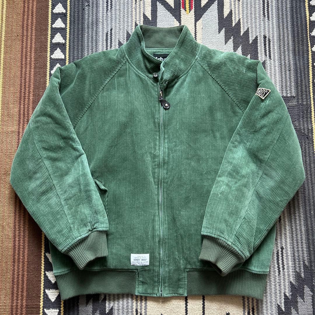 SCHOTT ショット　コーデュロイスイングトップジャケット　2XL グリーン