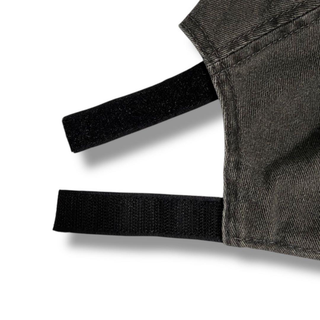 【ヴィンテージ加工】ネイバーフッド 刺繍ロゴ キャップ 炭黒 稲葉 長瀬 窪塚